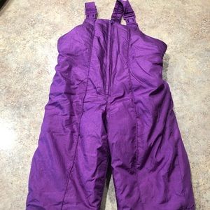 3T purple snow pants